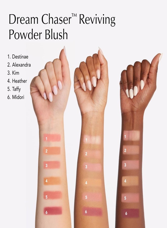 Thrive Causemetics Dream Chaser Reviving Powder Blush, Moisturizing Blush Makeup Essential with Vitamin E for Women, Long Lasting, Lightweight Face Makeup, Vegan, Shade Destinae (Coral Shimmer) - Image 5